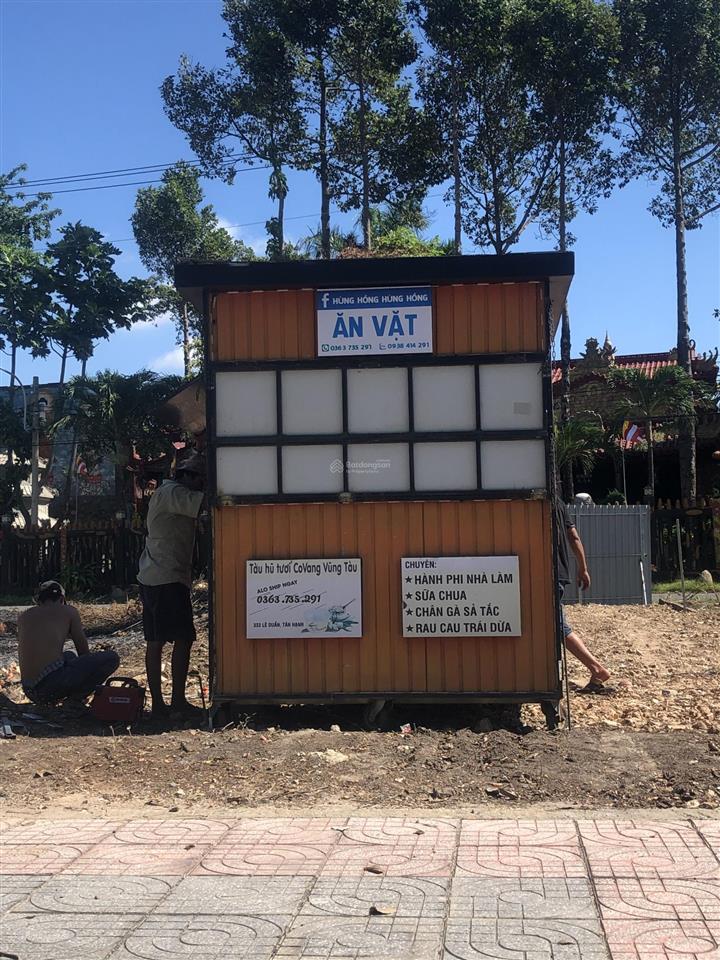 Bán đất mặt tiền đường trường chinh, đối diện công an xã phú mỹ, gần chung cư ecotown