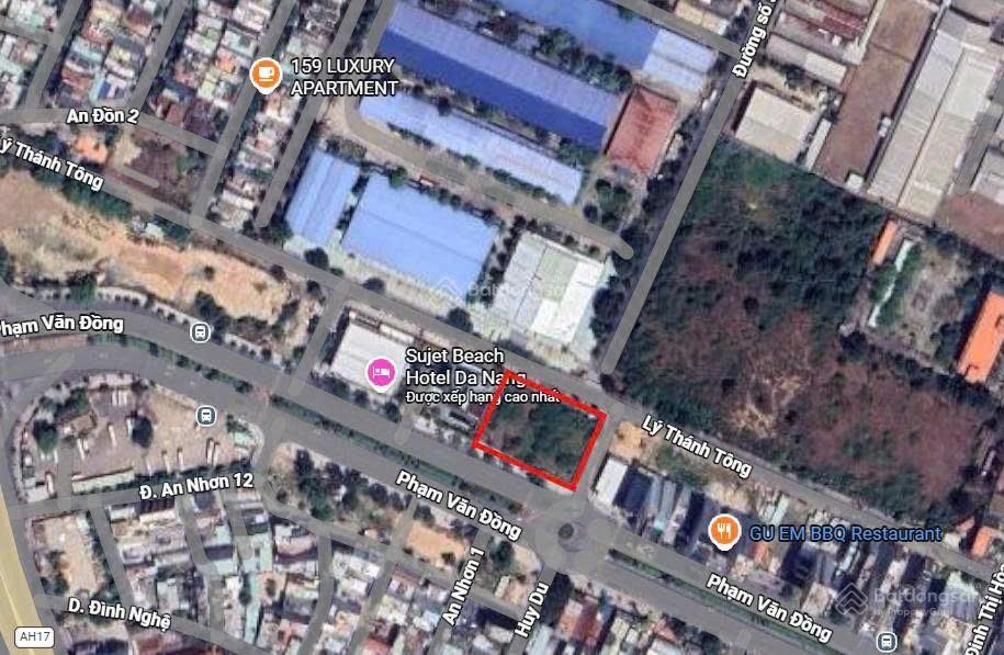 Lô đất 3 mặt tiền đường phạm văn đồng, quỹ đất lớn còn sót lại trục cầu sông hàn, thông ra biển