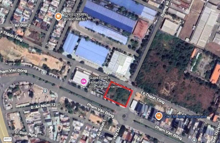 Lô đất 3 mặt tiền đường phạm văn đồng, quỹ đất lớn còn sót lại trục cầu sông hàn, thông ra biển