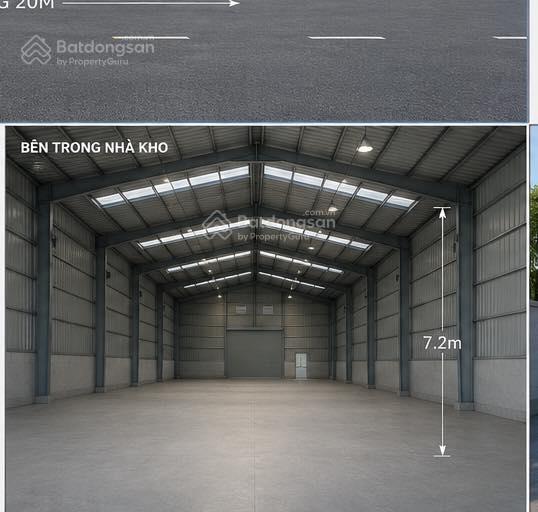 Cho thuê kho mới 100% 400m² trung tâm cần thơ có điện 3 pha