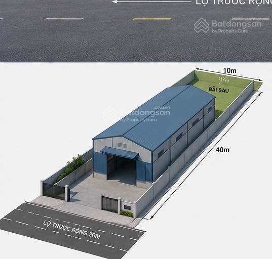 Cho thuê kho mới 100% 400m² trung tâm cần thơ có điện 3 pha