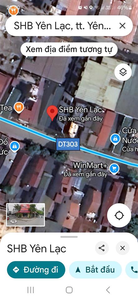 Bán nhà mặt phố thị trấn yên lạc, đường tỉnh lộ 303