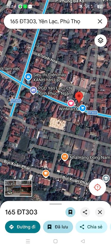 Bán nhà mặt phố 100 m2, số 165 đường nguyễn khoan, đt 303, thị trấn yên lạc, yên lạc, vĩnh phúc