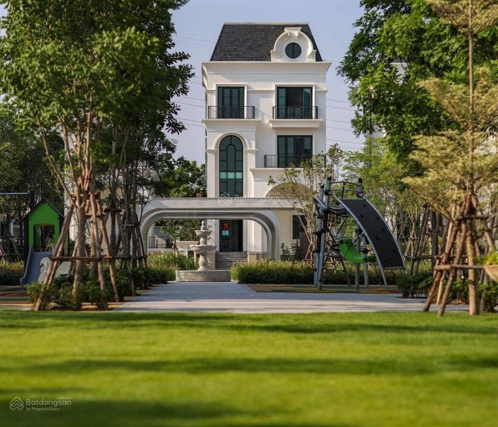 Bán biệt thự đơn lập le jandin  park city 216m2, 4 tầng, 4 mặt thoáng, 5 ngủ +, 6x tỷ.