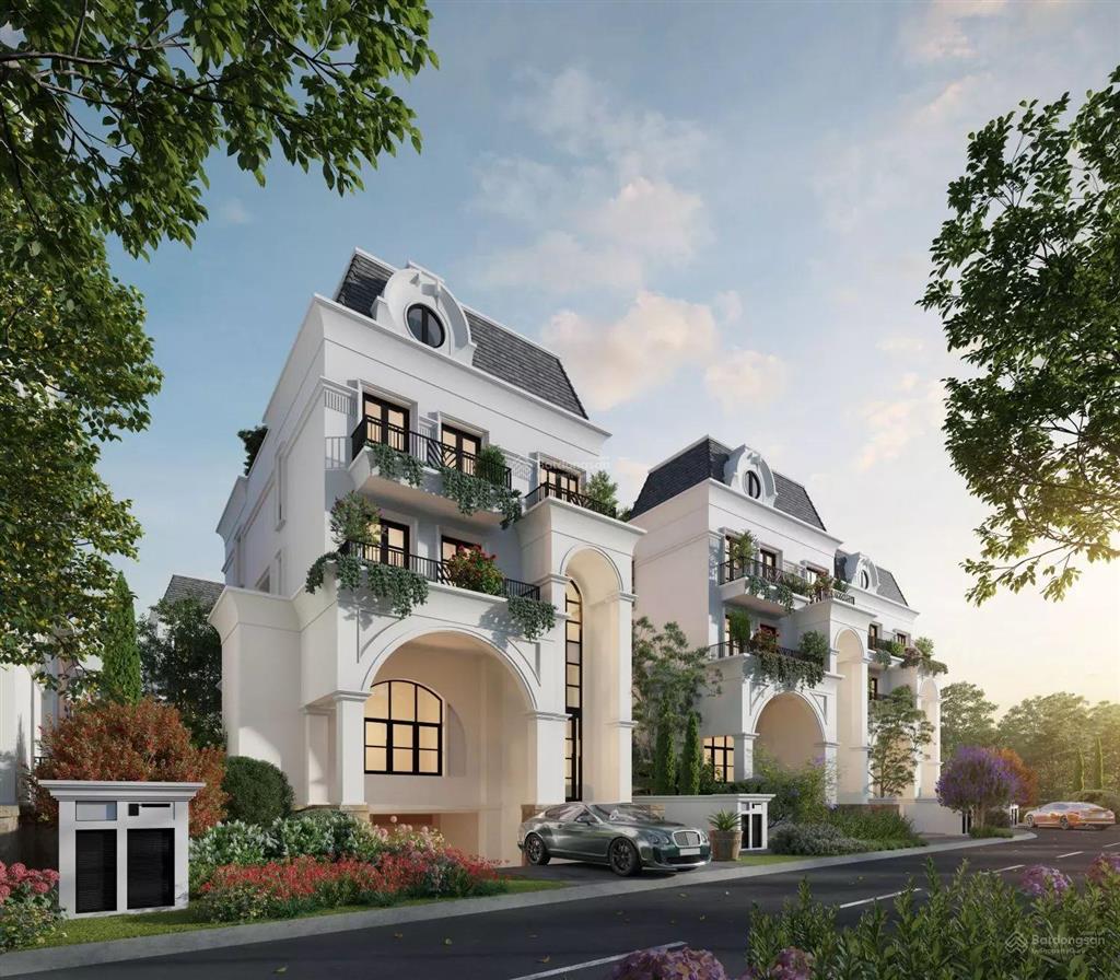Bán bt đơn lập le jandin  park city 360 m2, 4 tầng, 4 mặt thoáng, 6 ngủ, 10x tỷ.