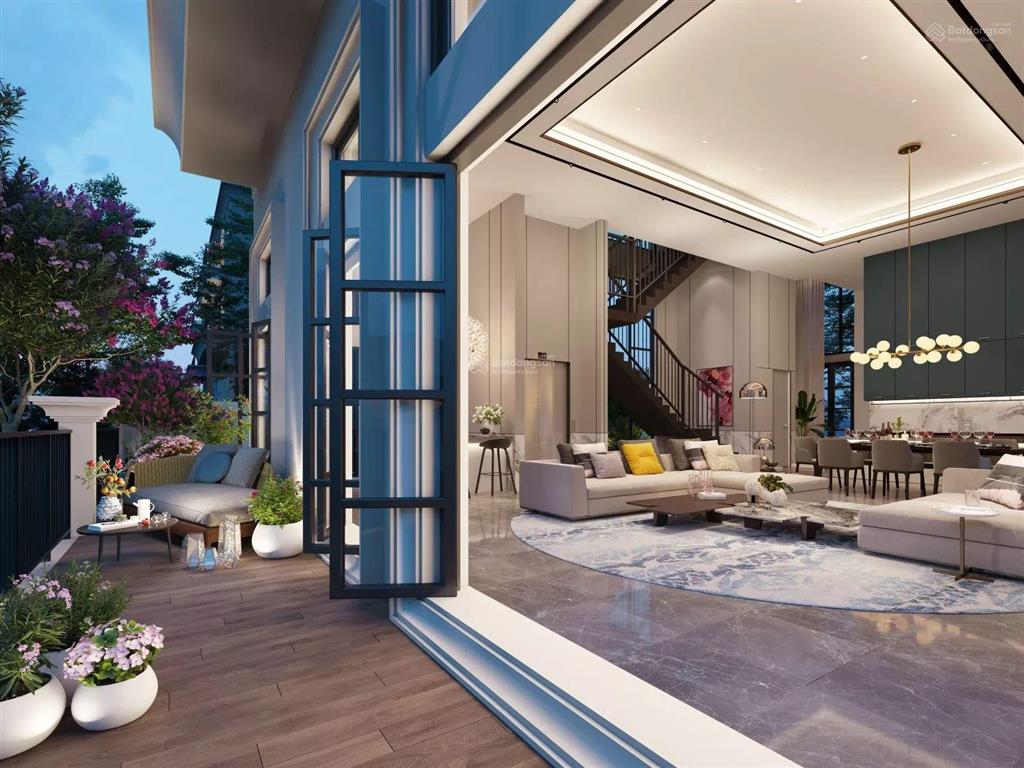 Bán bt đơn lập le jandin  park city 360 m2, 4 tầng, 4 mặt thoáng, 6 ngủ, 10x tỷ.