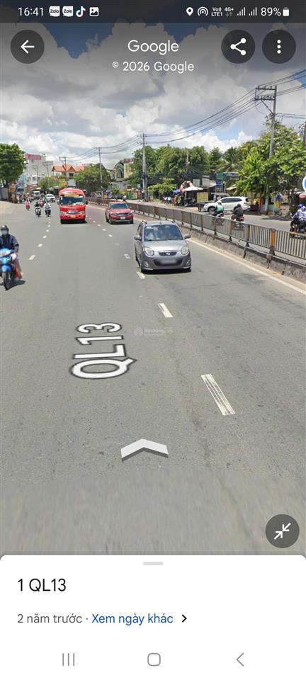 Bán nhà 1 sẹc gần quốc lộ 13  cách quốc lộ 13 đúng 5m