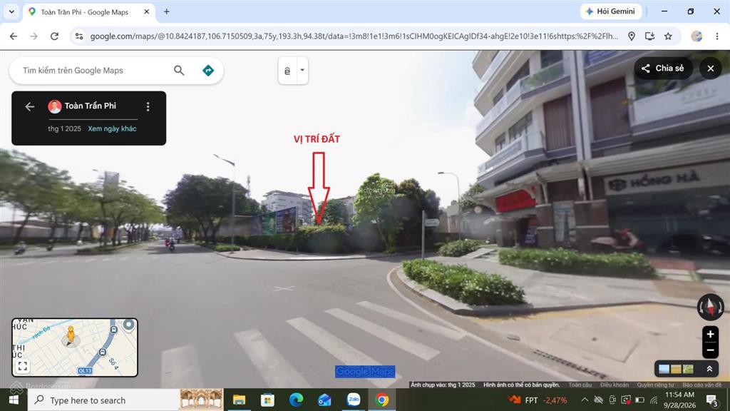 Hàng vip  góc thoáng 2mt ngay vạn phúc  1220m  giá chỉ 74tr/m