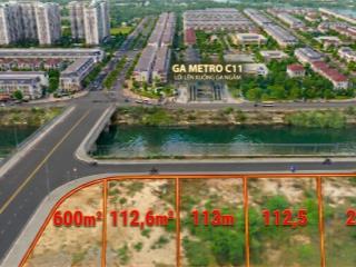 Đất shr thủ đức mt kênh  đối diện ga metro  giá chỉ 47 triệu /m2
