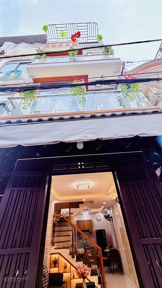 Ngay emart2, hẻm gần 4m, 3 tầng, full nội thất, 3pn, dtsd 100m2  4.86tỷ