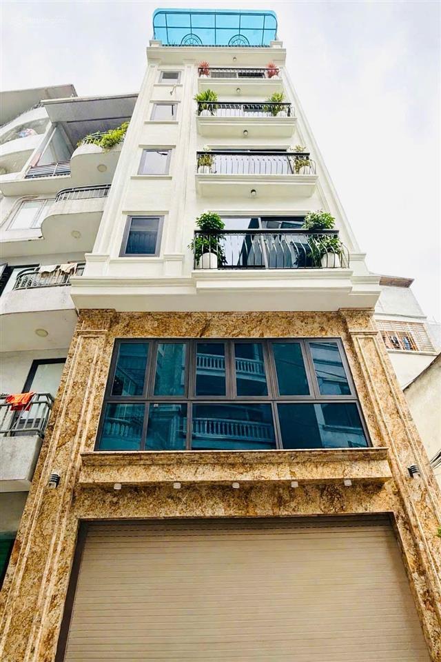 Bán nhà 8 tầng thang máy lô góc 2 thoáng phố thành tháiô tô tránhdt48m mt5.7mgiá 22.3 tỷ