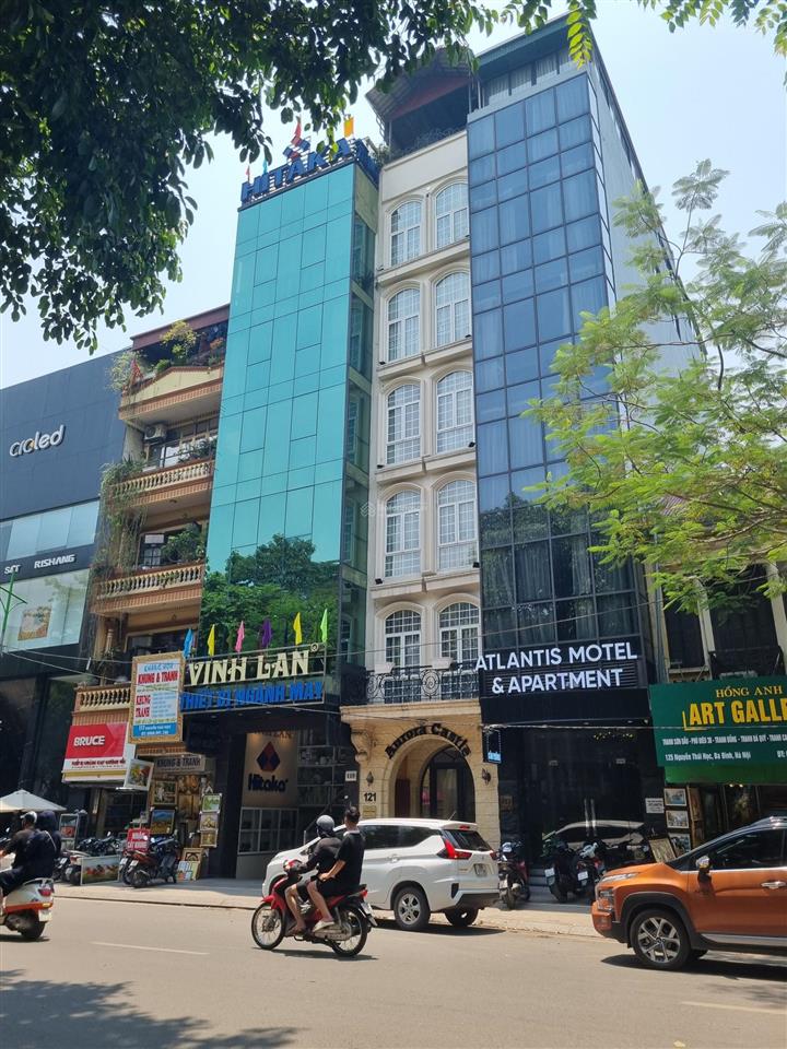 Bán tòa nhà mặt phố hoàng ngân9 tầng 1 hầm,thang máycho thuê 1.5 tỷ/năm vị trí đẹpgiá 48.2 tỷ