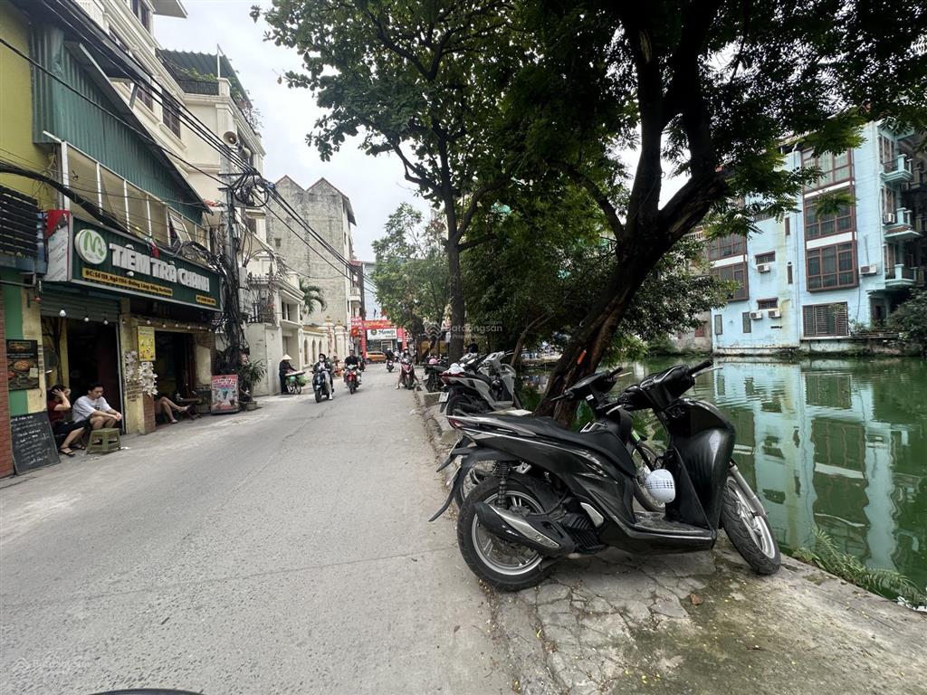 Bán nhà phố chùa láng,view hồ, lô góc , kd sầm uất,ô tô tránh dt46m 5 tầng mt4.5mhơn 20 tỷ