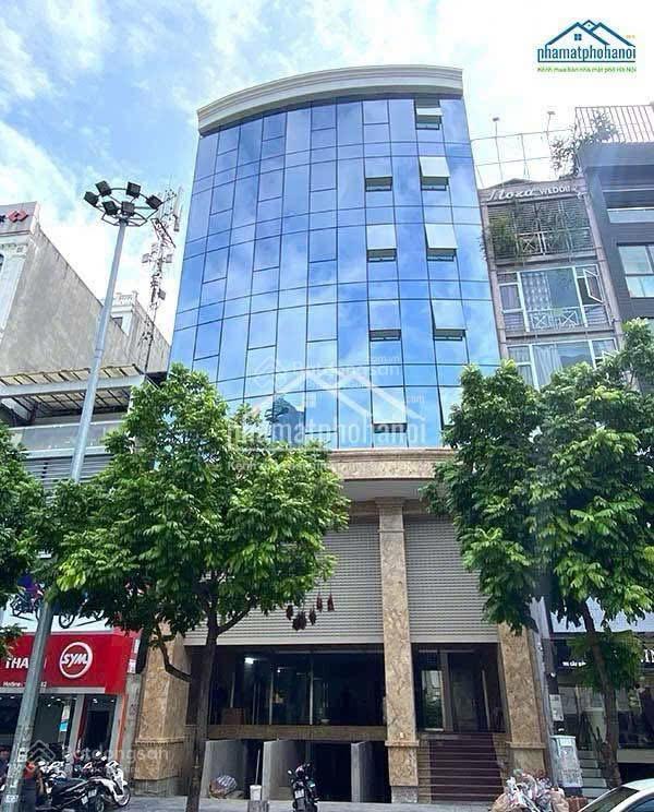 Tòa nhà 9 tầng lô góc phố lê văn lươngdòng tiền 1.9 tỷ/nămvị trí đắc địadt110mmt13m78.5 tỷ