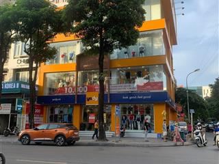 Bán mặt phố quang trunglô góc bề thế2 mặt phố vỉa hè đá bóngdt146m5t mt22mcho thuê 1.2 tỷ/n