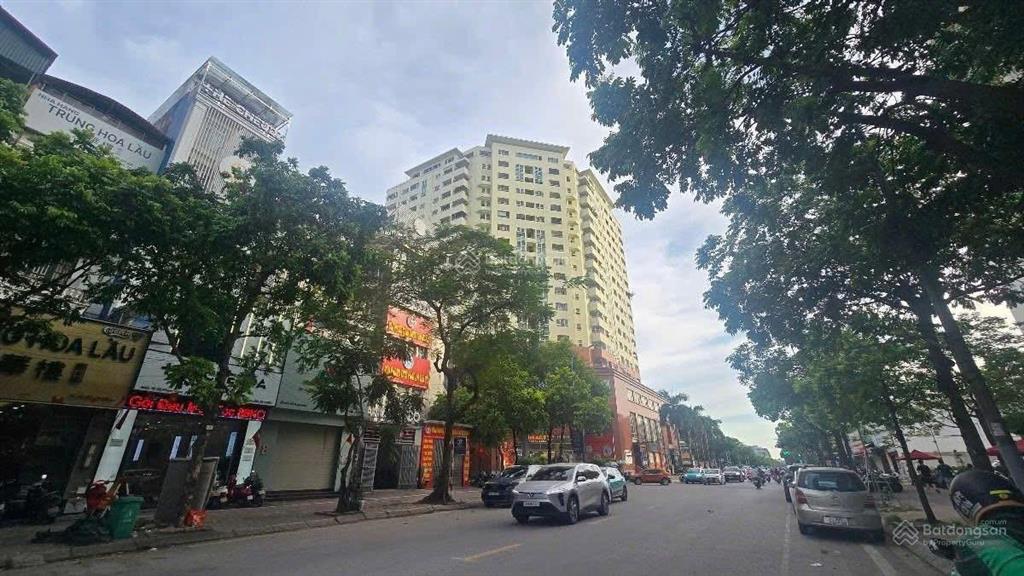 Bán nhà mặt phố vũ phạm hàm vỉa hè đá bóngkd đỉnh caodt148m 7 tầng thang máy giá 108 tỷ