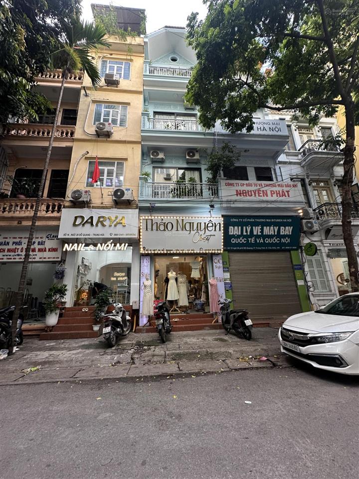 Bán nhà phố đỗ quangvỉa hè ô tô tránhkd sầm uấtdt65m 5 tầngmt5mgiá hơn 30 tỷcó ô chờ tm