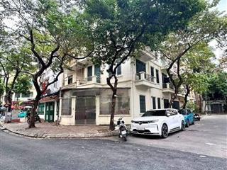 Bán nhà mặt phố trung yênlô góc mặt tiền 18mvỉa hè rộng dt94m5 tầngkd đa dạnggiá nhỉnh 50 tỷ