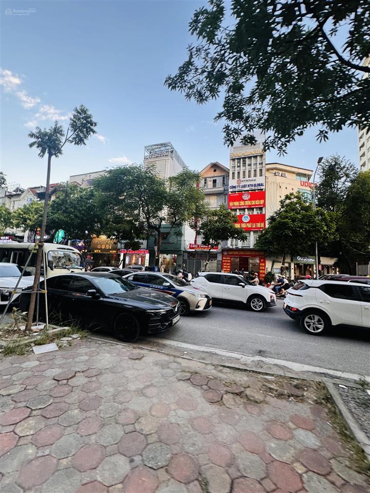 Bán nhà mặt phố vũ phạm hàm vỉa hè đá bóng 7 tầng thang máyview vườn hoavị trí đắc địa99 tỷ