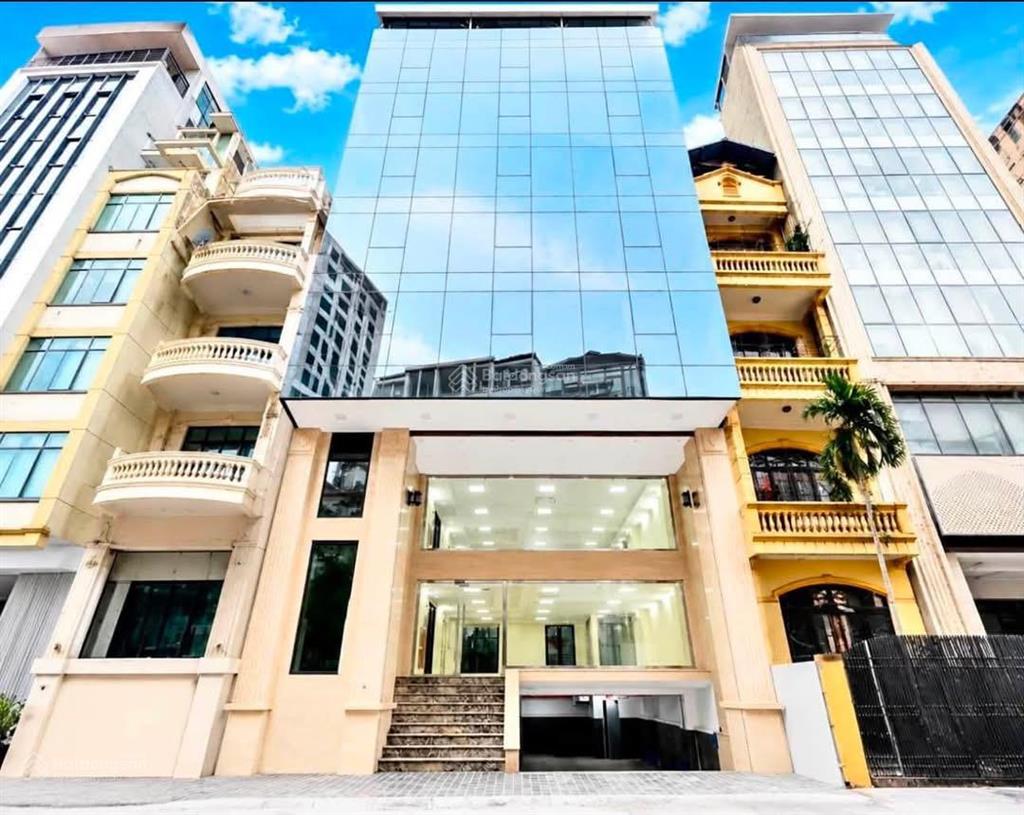 Bán tòa nhà 9 tầng phố thái hàdòng tiền 160 triệu/thángthiết kế đẹp hiện đạidt142m mt7m96 tỷ