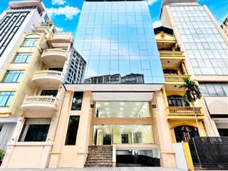 Bán tòa nhà 9 tầng phố thái hàdòng tiền 160 triệu/thángthiết kế đẹp hiện đạidt142m mt7m96 tỷ