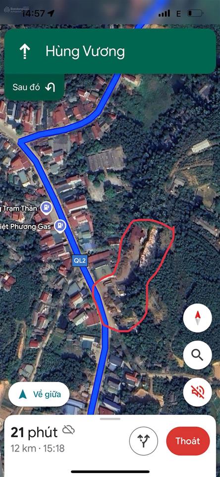 Chính chủ bán lô đất 100m mặt quốc lộ 2 | mt 5m | trung tâm xã trạm thản, phú thọ.
