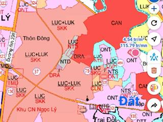 Đất nền 111.8 m2 tại thôn tân lập, ngọc lý, huyện tân yên, 650 triệu vnd, view đẹnd, view đẹp! hot!