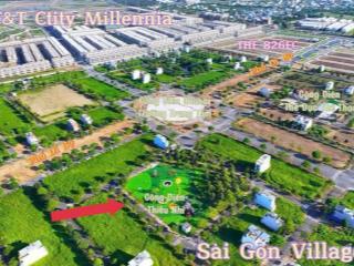 Cần bán nhanh nền đất đẹp kdc saigonvillage, t&t long hậu . giá ngộp rẻ nhất khu vực