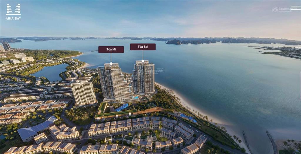 Căn ngoại giao aria bay hạ long, sở hữu lâu dài, ck ~20%, có tặng quà thêm
