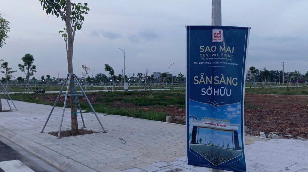  BÁN ĐẤT NỀN SAO MAI TRIỆU SƠN . LH:0829102989.