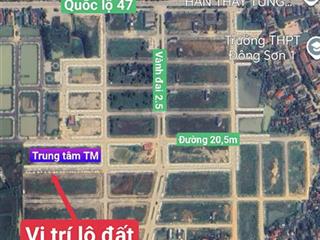 Siêu rẻ, đại đô thị tp thanh hóa lô 122,5m2 đối diện trung tâm thương mại giá siêu rẻ chỉ 1,4x tỷ