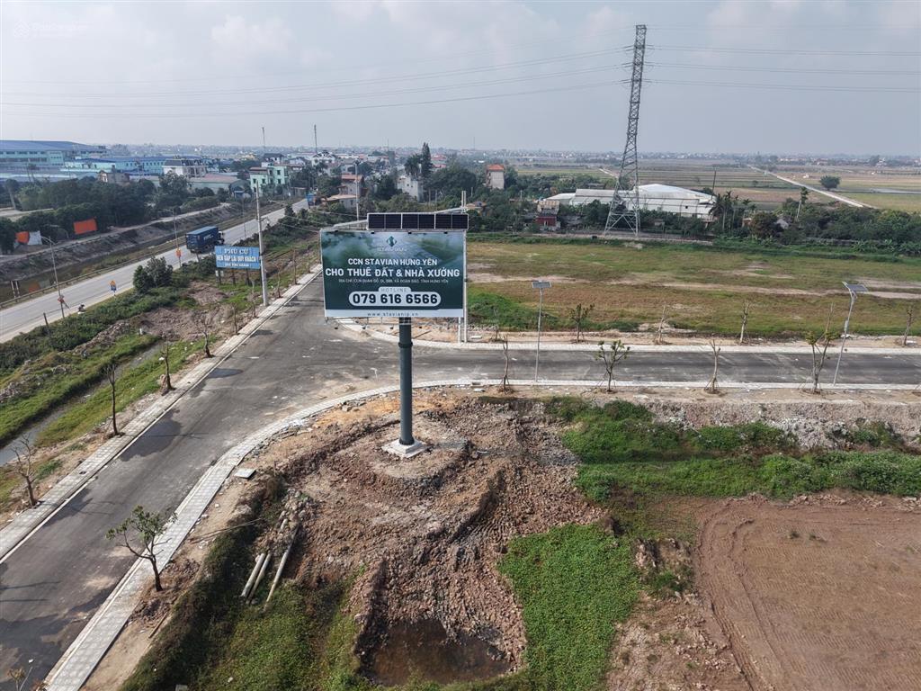 Bán đất công nghiệp ccn stavian hưng yên  giá cạnh tranh 2tr750/m2
