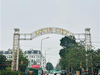 Bán 107m đất sổ đỏ khu louis hoàng mai. mặt tiền rộng 8m mặt đường to ô tô tránh nhau