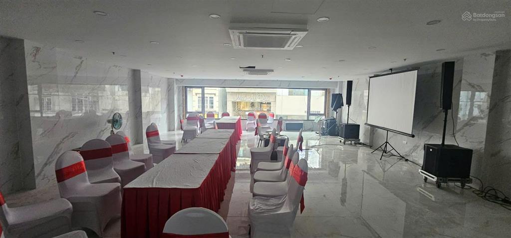 Siêu phẩm mặt phố nguyễn hy quang tòa nhà 6 tầng 180m2, mt 8m bề thế, full pccc, có hầm để xe vip