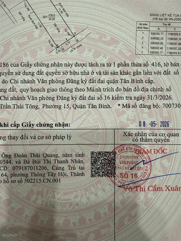 Nhà hẻm xe hơi  không ngập nước  ngắm máy bay