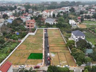 Bán đất hòa lạc gần đh fpt  sổ đỏ từng lô, dt 100m2, có thể xây trọ dòng tiền 30  60tr/tháng