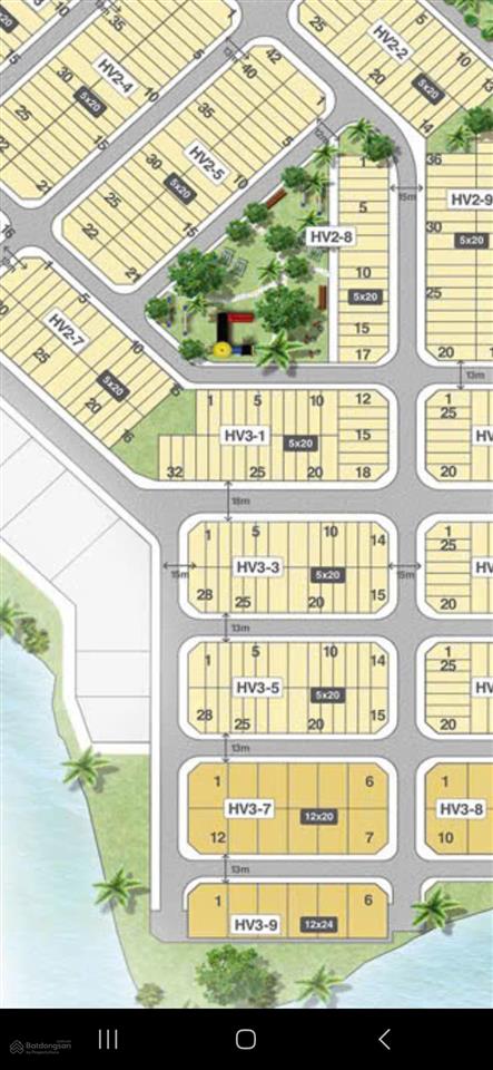 Chính chủ bán lô đất đường 18m dự án biên hoà new city khu hưng vượng