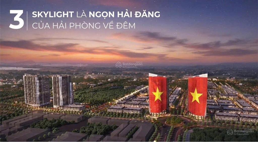 Bán chung cư căn thương mại hoàng huy new city  thuỷ nguyên  hải phòng