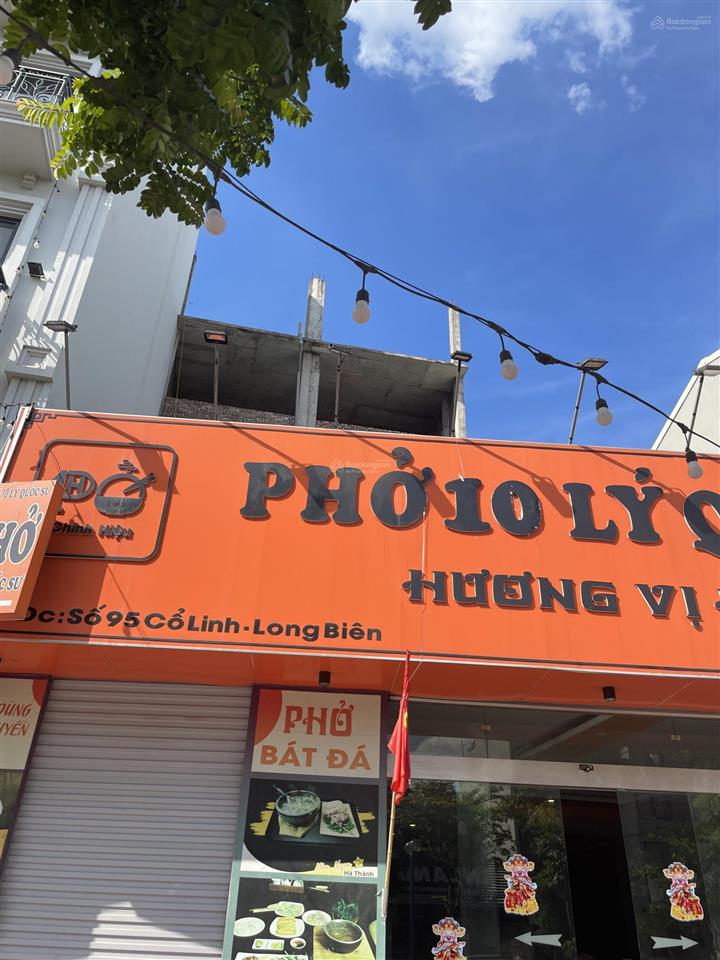 Cần bán nhà mặt đường cổ linh hà nội