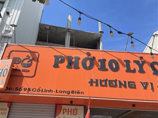 Cần bán nhà mặt đường cổ linh hà nội