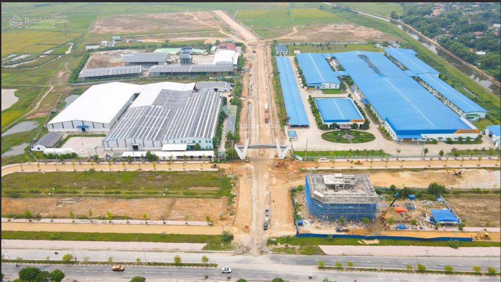 Đất kcn ez.park hà tĩnh i (ccn đức thọ) 397.800 m2 có tách lô giá 55 usd/m² phù hợp xd kho/xưởng