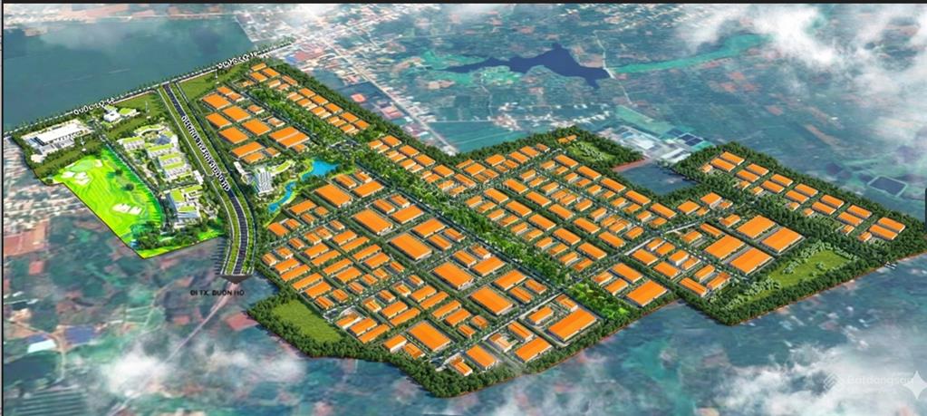 Đất kcn ez. park đắk lắk i giáp ql14 quy mô 3.130.300m² tách linh hoạt từ 10.000m2