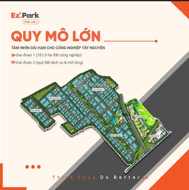 Đất kcn ez. park đắk lắk i giáp ql14 quy mô 3.130.300m² tách linh hoạt từ 10.000m2