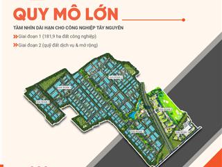 Đất kho xưởng kcn ez. park đắk lắk i giáp ql14 3.130.300m² tách linh hoạt từ 10.000m2 giá 55 usd/m2