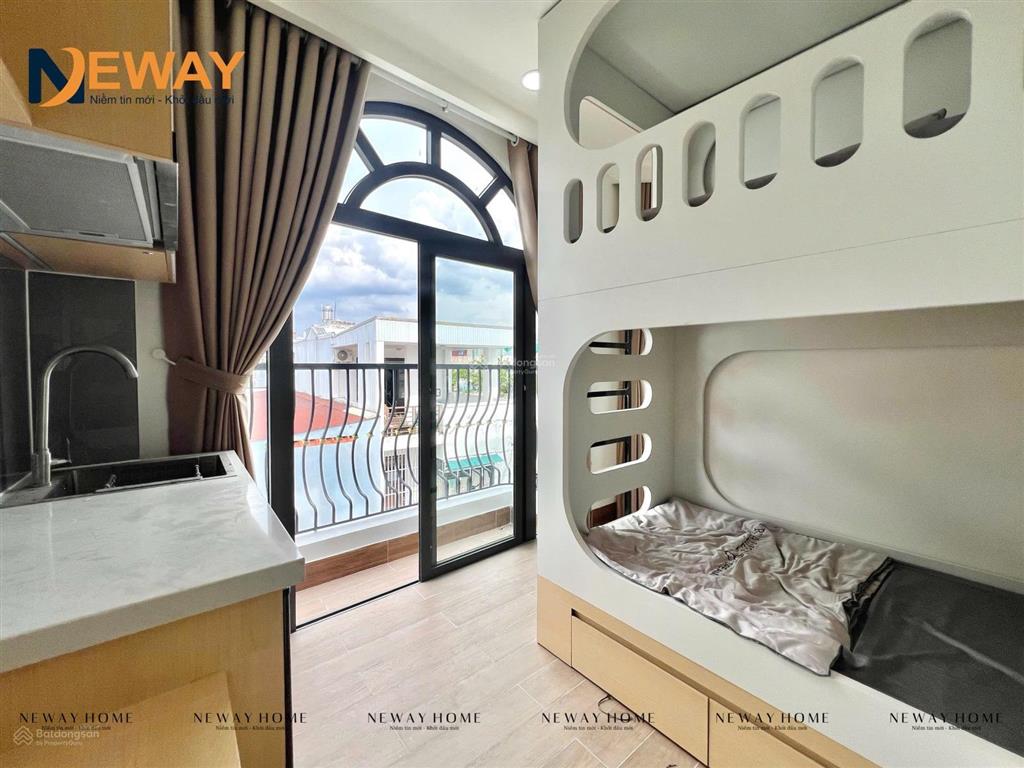 Hot studio full nội thất ban công cửa sổ cao cấp