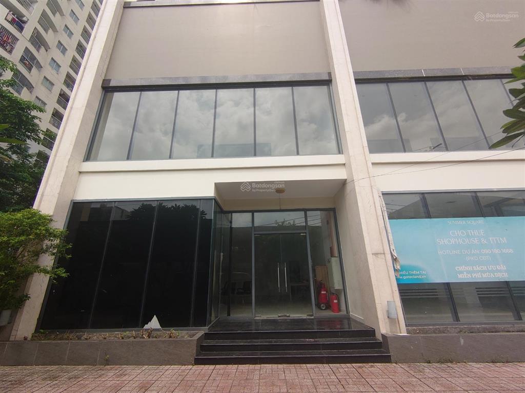 Shophouse tầng trệt sở hữu lâu dài chung cư summer square