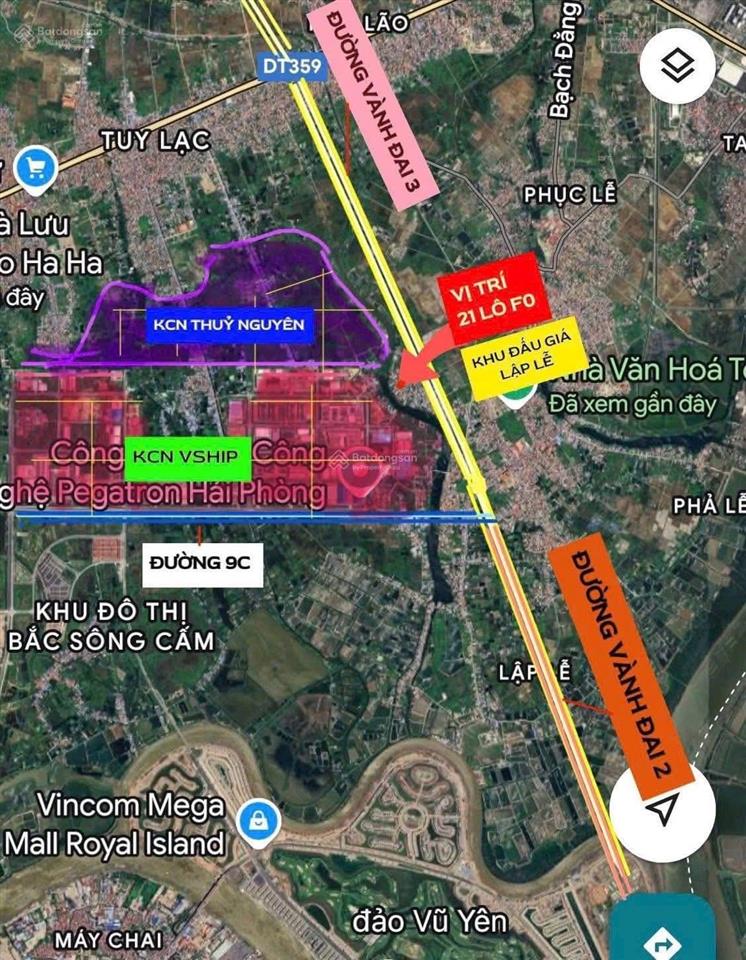 Bán đất f0 lập lễ, hải phòng  vị trí đẹp , pháp lý rõ ràng , giá tốt nhất thị trường