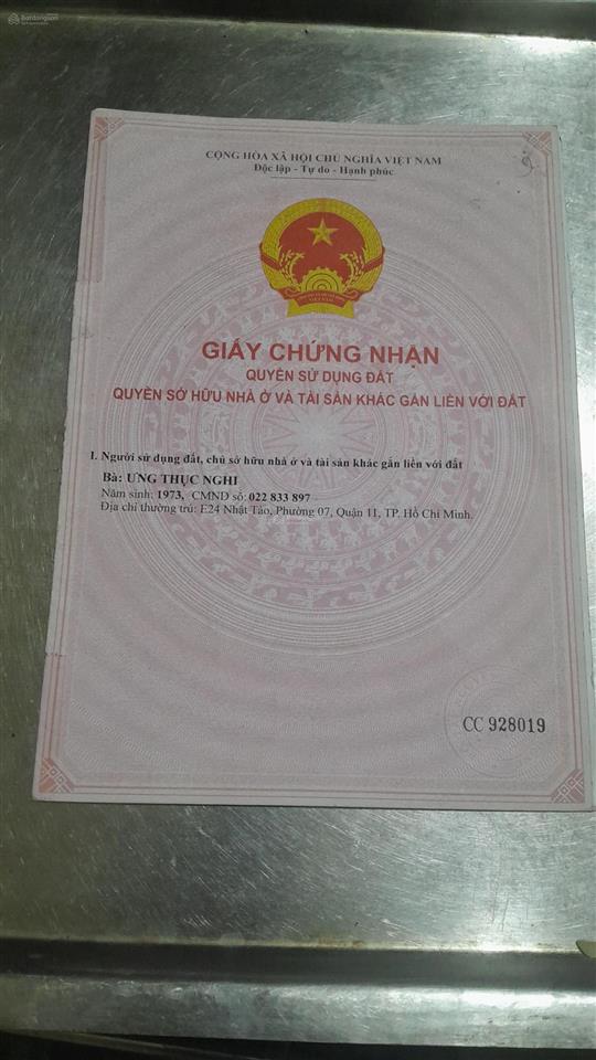 Hòa bình quận 11 khu vực hiếm nhà bán hiếm có 1 căn 30m2 giá thương lượng 5 tỷ thiện chí a lô
