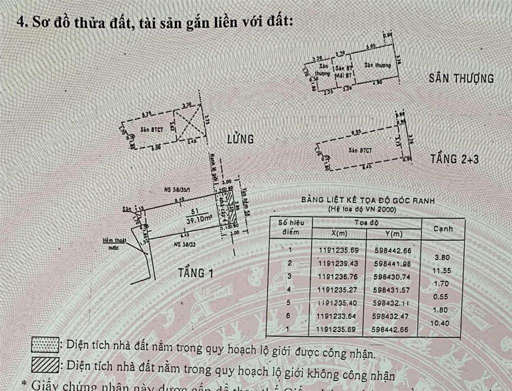 Bán nhà riêng 36m2, hẻm xe hơi 6,6 tỷ tại âu cơ, tân bình, tp.hcm, 6pn, 6wc  ngay