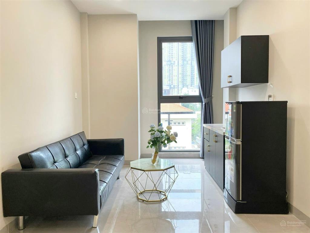 Cho thuê căn hộ 1pn cửa sổ to full nội thất ở đảo kim cương gần sala thủ thiêm bason nhận pet  mới